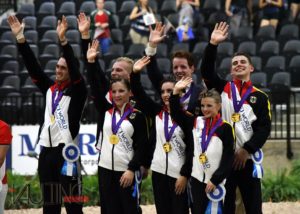 world champion vaulting weg tryon 2018 squad germany